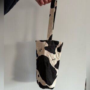 Lisa Says Gah Wine Tote - Cow Pattern